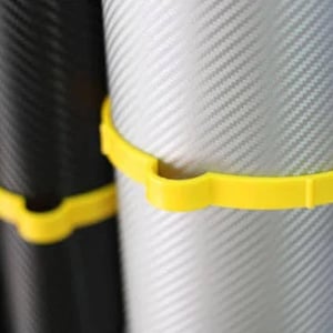 Πλαστικά κλίπ ρολών βινυλίου Hoop Clip