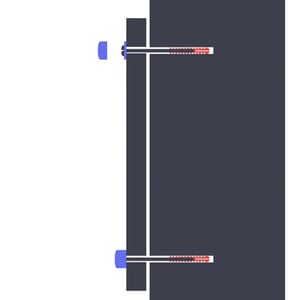 Aποστάτης στήριξης βίδα-καπάκι