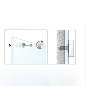 Aποστάτης στήριξης βίδα-καπάκι