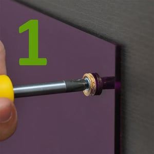 Aποστάτης στήριξης βίδα-καπάκι