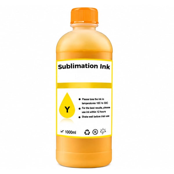 sublimation-ink-1000ml-yellow color SUBLI Ink Yellow 1000