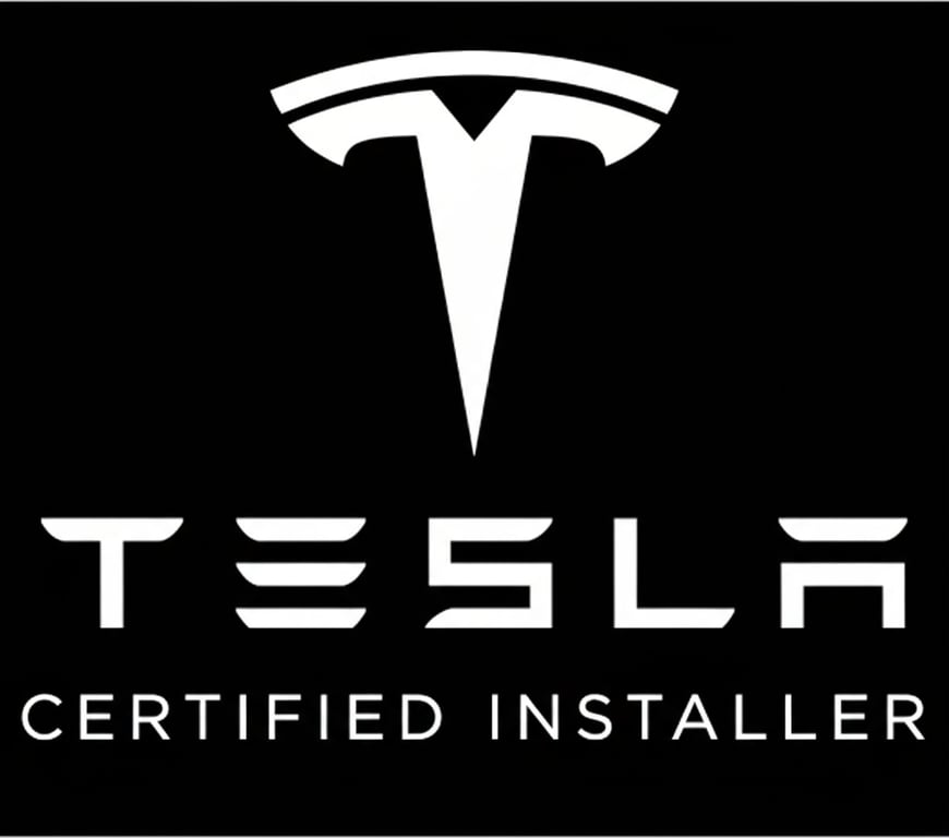 Tesla Certified Installer Badge