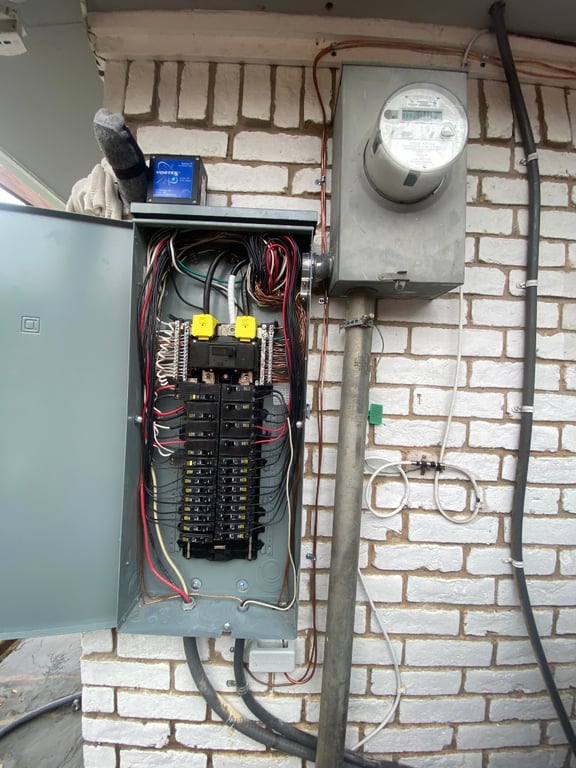 Professional Meter Base Installation