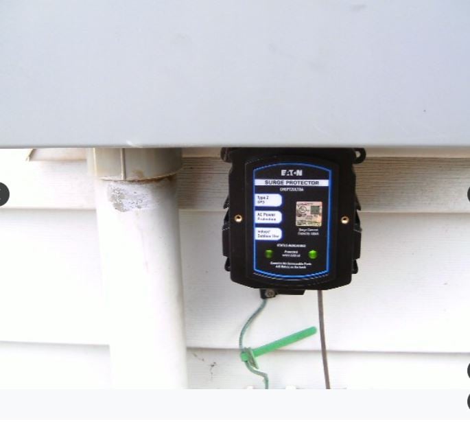 Whole house surge protection