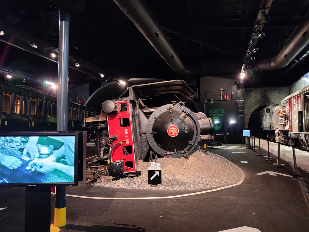 Crashed Steam Engine