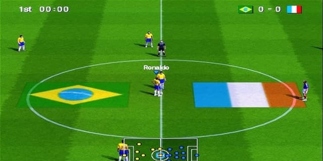 Brazil vs France - Winning 11 Graphic