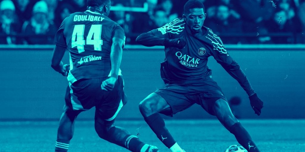 Ousmane Dembele of PSG