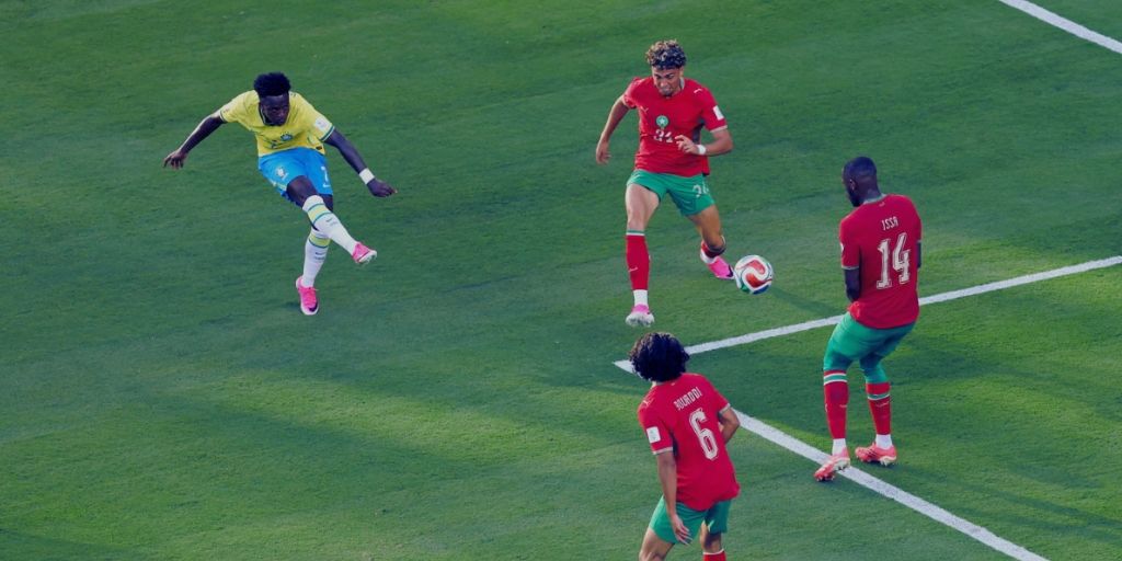 Vinicius Jr. Goal versus Morocco -  2026 World Cup