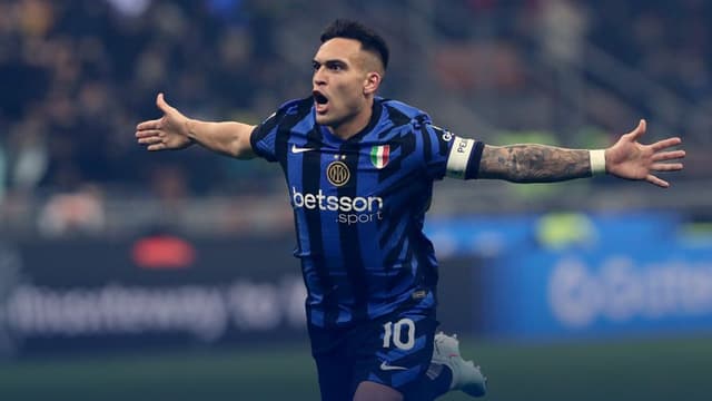 Lautaro Martinez of Inter Milan
