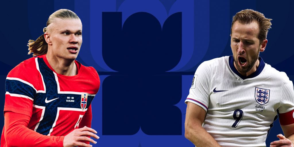 Erling Haaland and Harry Kane World Cup Graphic