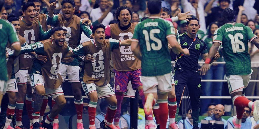 Julian Quinones goal for Mexico - World Cup 2026
