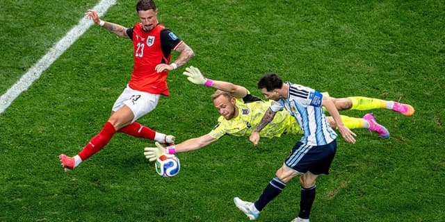 Lionel Messi goal against Austria
