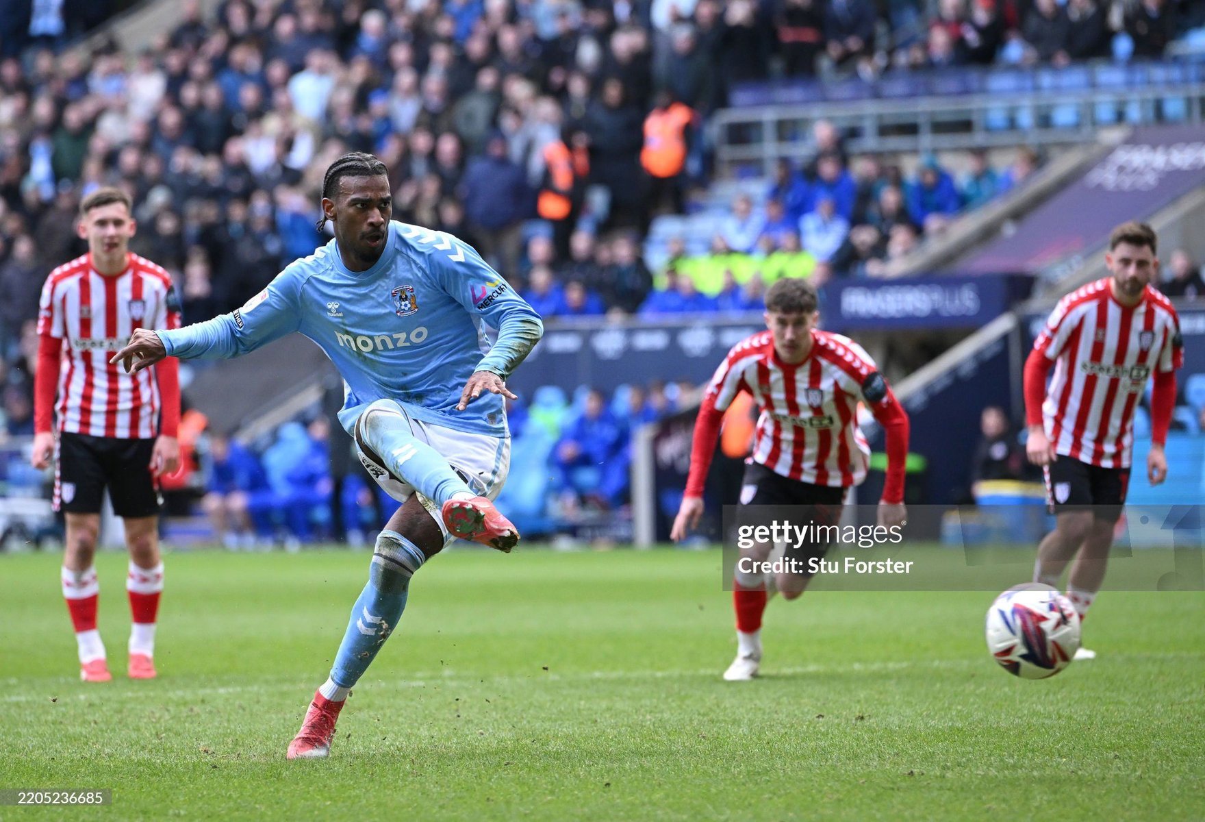 Haji Wright Taking A penalty