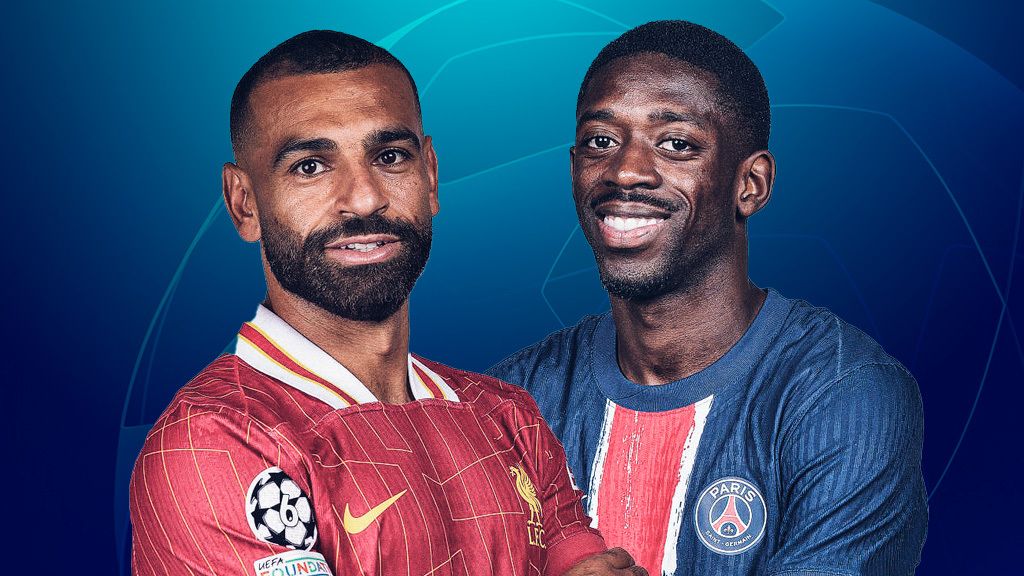 Mohamed Salah and Ousmane Dembele