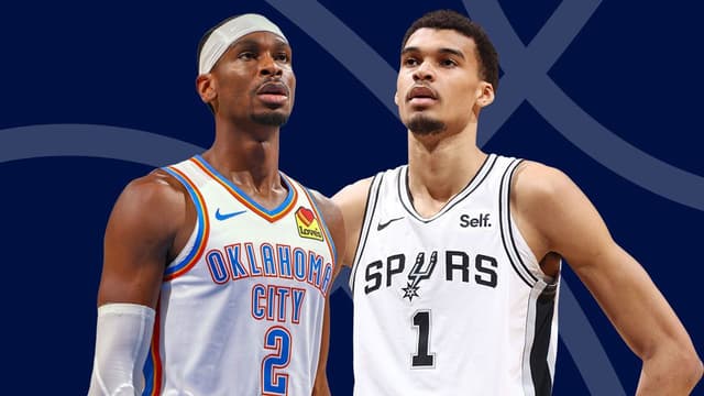Shai Gilgeous Alexander and Victor Wembanyama - OKC vs SAS NBA WCF