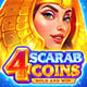4 Scarab Coins: Hold and Win