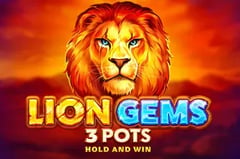 Lion Gems 3 Pots: Hold and Win