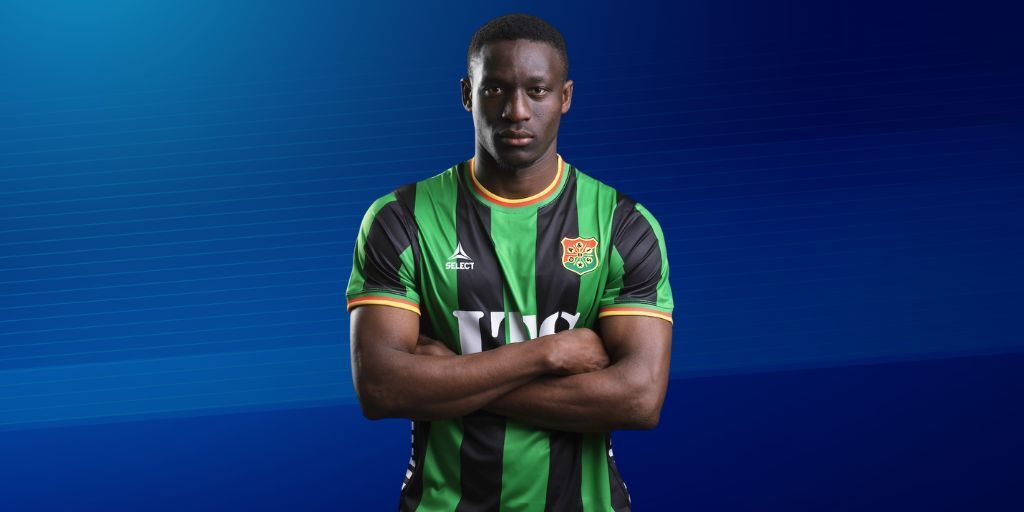 Ibrahim Diabate in his GAIS jersey