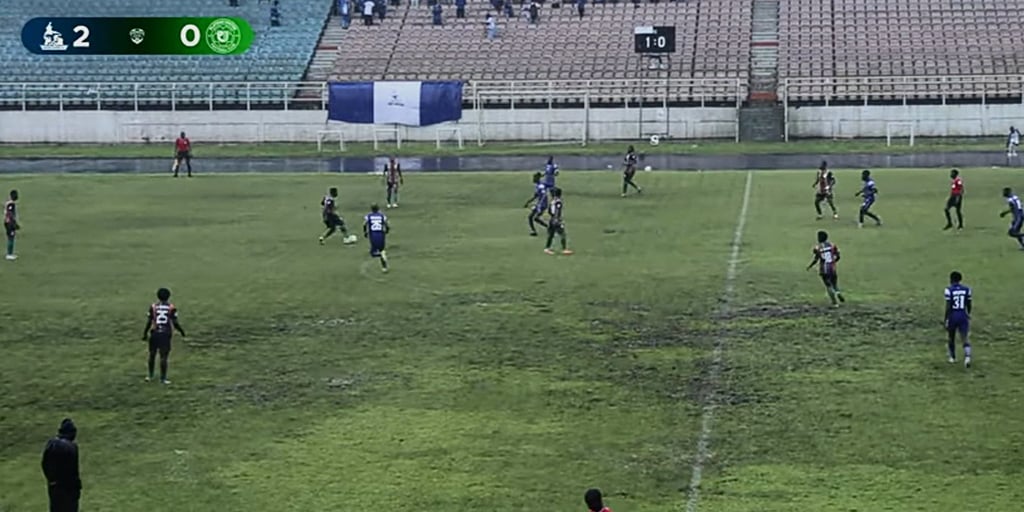 Nigerian Professional League - bad stadium