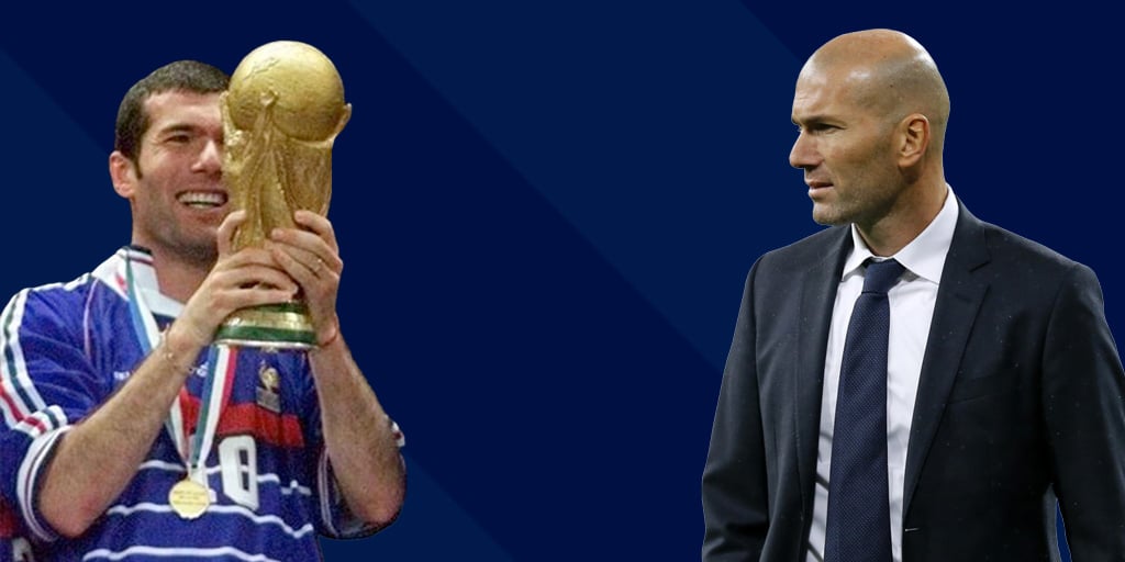 Zinedine Zidane First Game as France Manager