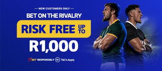 Springboks Risk Free Bet New Customer Offer