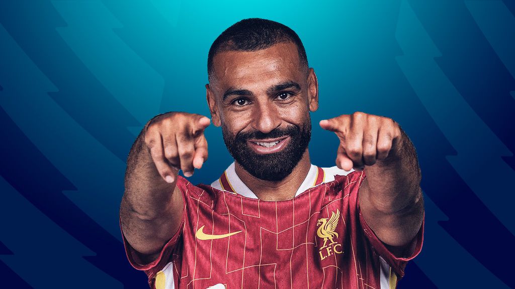 A picture of Liverpool and Egypt star forward, Mo Salah