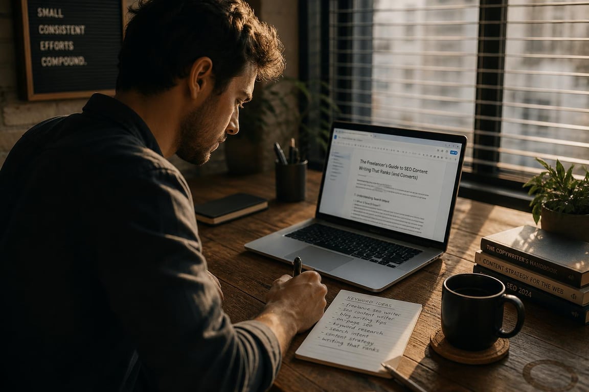 Freelance SEO copywriter — seo brief