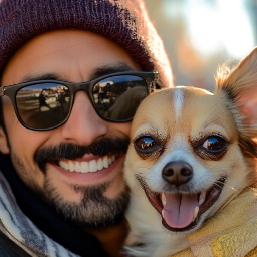 An energetic puppy happily playing outside with its owner, demonstrating the peace of mind that comes with regular puppy vaccinations at Gippsland Veterinary Hospital in Maffra.
