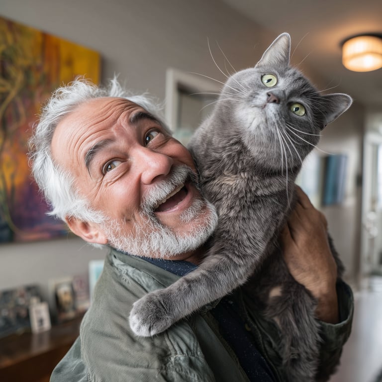 A cute brown puppy on a blue lead sitting safely between its owner's feet, representing the strong bond built at our Maffra puppy school.