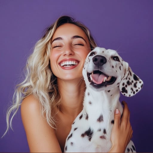 An energetic puppy happily playing outside with its owner, demonstrating the peace of mind that comes with regular puppy vaccinations at Townsend Vet Albury in Albury.