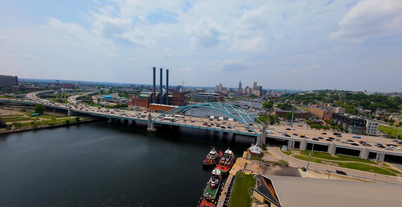 Providence drone photography by Lux Lens RI