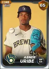 Abner Uribe, 65 Live - MLB the Show 24