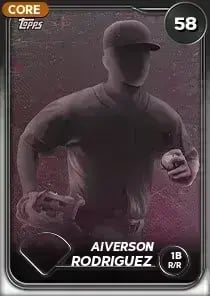 Aiverson Rodriguez, 58 Live - MLB the Show 24