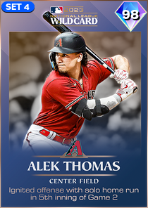 Alek Thomas, 98 2023 Postseason - MLB the Show 23