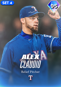 Alex Claudio, 95 Charisma - MLB the Show 23