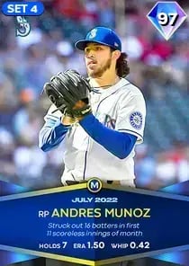Andres Munoz, 97 Monthly Awards - MLB the Show 23