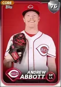 Andrew Abbott, 76 Live - MLB the Show 24