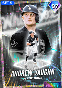 Andrew Vaughn, 97 2023 Finest - MLB the Show 23