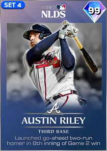 Austin Riley, 99 2023 Postseason - MLB the Show 23
