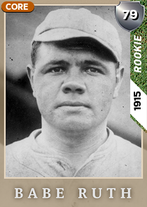 Babe Ruth, 79 Rookie - MLB the Show 23