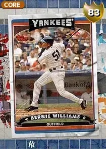 Bernie Williams, 83 Subway - MLB the Show 24