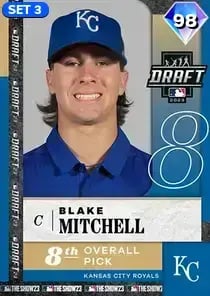 Blake Mitchell, 98 2023 Draft - MLB the Show 23