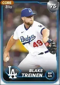Blake Treinen, 75 Live - MLB the Show 24