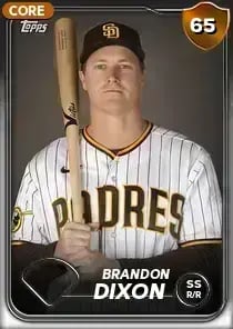 Brandon Dixon, 65 Live - MLB the Show 24