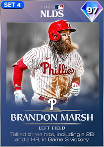 Brandon Marsh, 97 2023 Postseason - MLB the Show 23
