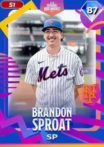 Brandon Sproat, 87 Spring Breakout - MLB the Show 24