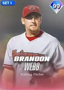 Brandon Webb, 99 Charisma - MLB the Show 23