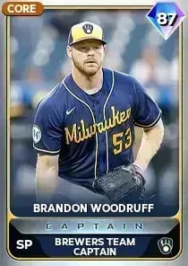 Brandon Woodruff, 87 Captain - MLB the Show 24