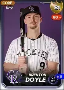 Brenton Doyle, 81 Live - MLB the Show 24