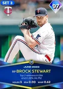 Brock Stewart, 97 Monthly Awards - MLB the Show 23
